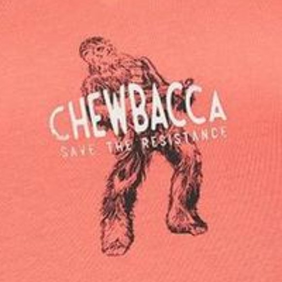 ❤️NWT VINTAGE TORRID TEE - STAR WARS CHEWBACCA TOP - CLIP NECK SHIRT PLUS SIZE - Picture 2 of 15